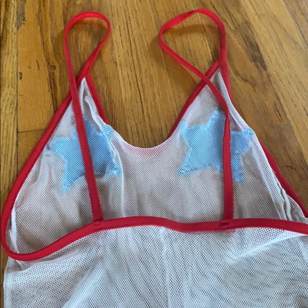 Mesh swimsuit bodysuit - Picture 4 of 8